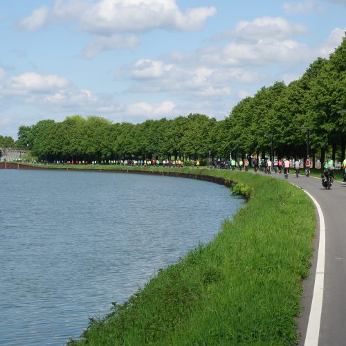 Fahrt zum Seepark